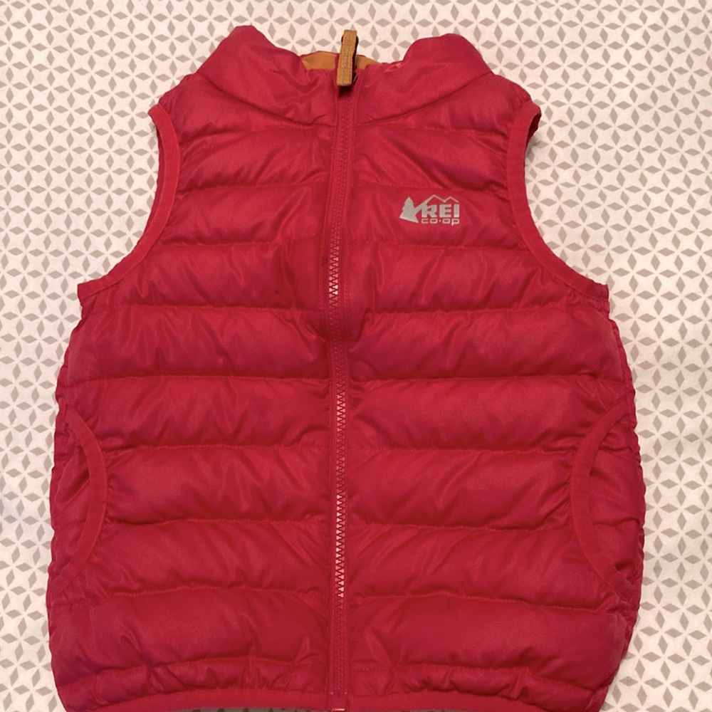 Rei pink puffer vest